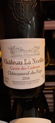 Rhônevallei Châteauneuf-du-Pape Château La Nerthe des Cadettes 2016