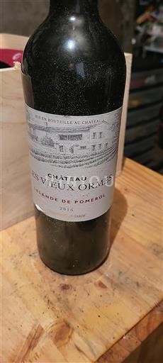 Burdeos Lalande-de-Pomerol Château Les Vieux Ormes 2016
