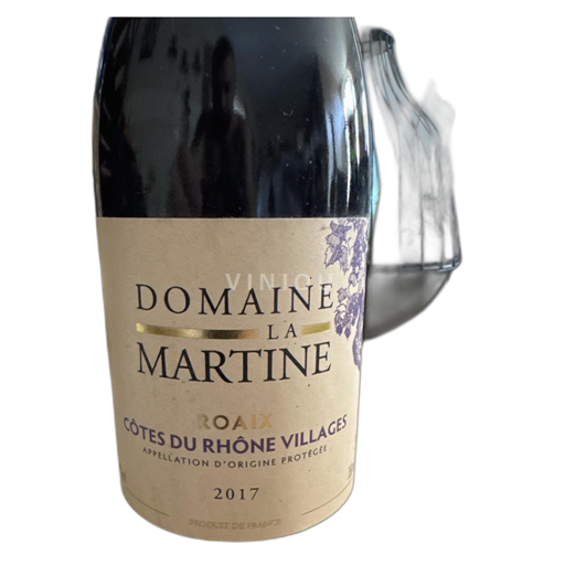Valle del Ródano Côtes del Ródano Pueblos Domaine La Martine Roaix 2017