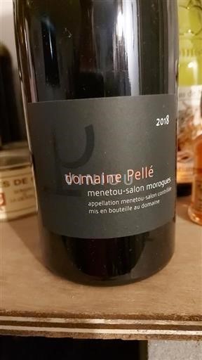 Vallée de la Loire Menetou-salon Domaine Pellé Morogues 2018
