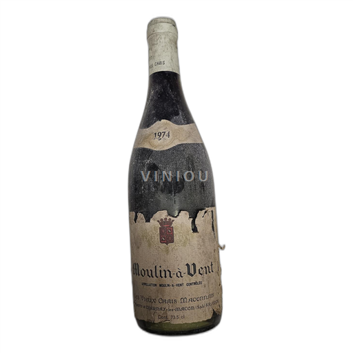 Beaujolais Moulin-à-vent Les vieux chais Mâconnais 1974