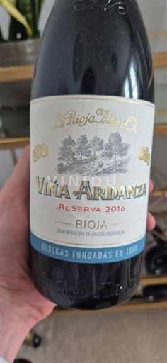 La Rioja Rioja La Rioja Alta S.A. Vina Ardanza Reserva 2016