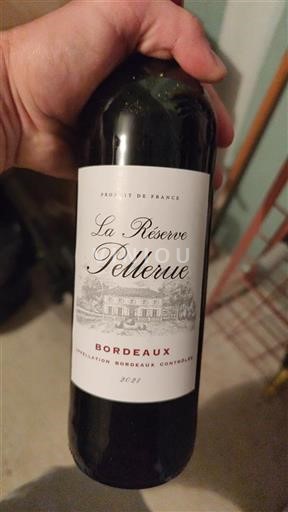 Bordeaux La Réserve Pellerue 2021