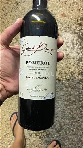 Bordeaux Pomerol Maison Johanes Boubée d'Exception 2018