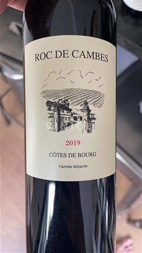 Bordeaux Côtes-de-bourg Roc de Cambes 2019