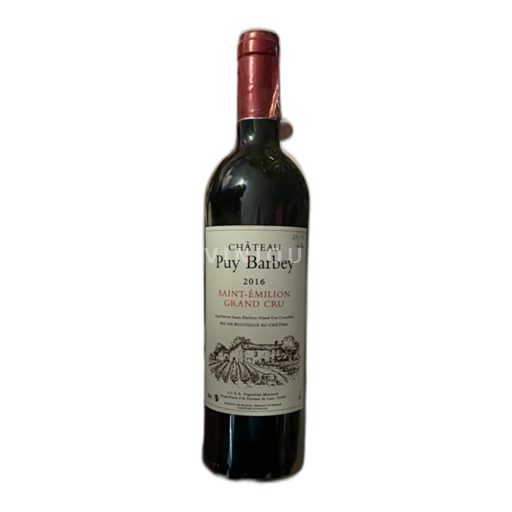 Bordeaux Saint-Émilion Grand Cru Château Puy Barbey 2016