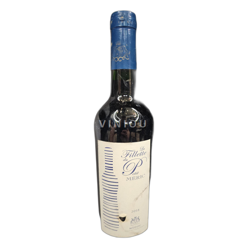 Vin Rouge sec La Fillette Petit Méric 2018 France Bordeaux Médoc
