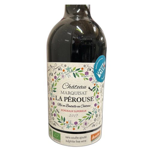 Bordeaux Bordeaux supérieur Château Marquisat La Pérouse 2017