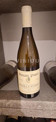 Burgundsko Pouilly-fuissé Domaine Paquet 2022