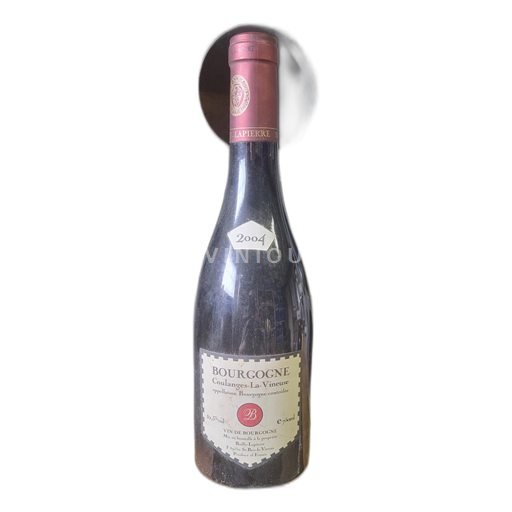 Borgoña Coulanges la vineuse 2004