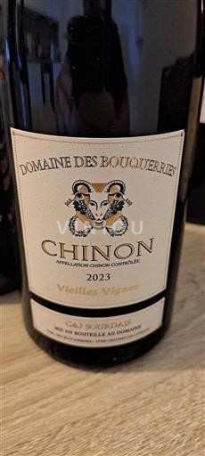 Loirevallei Chinon Domaine des Bouquerries Vieilles Vignes 2023