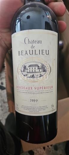 Bordeaux Bordeaux Supérieur Château de Beaulieu 2019