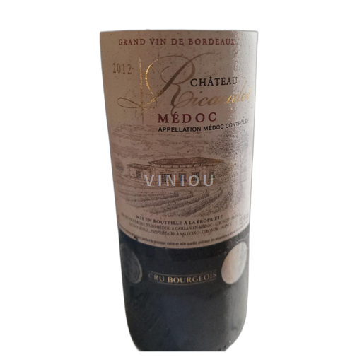 Burdeos Médoc Château Ricardelle 2012
