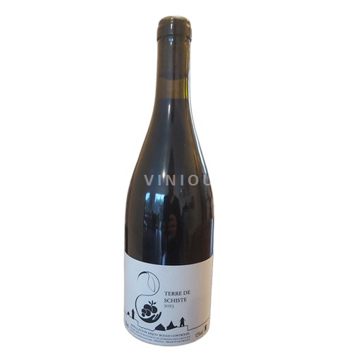 Vin Rouge sec Terre de Schiste Des 2 Moulins 2023 France Vallée de la Loire Anjou