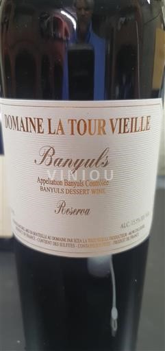 Roussillon Banyuls Domaine La Tour Vieille Reserva Non Millésimé