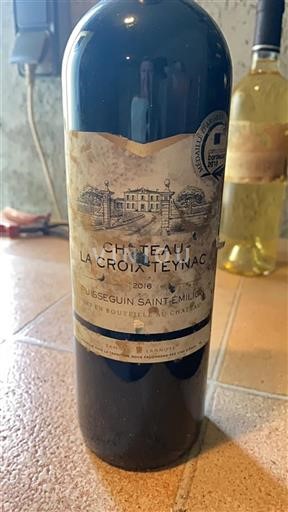 Bordeaux Puisseguin-saint-émilion Château La Croix Teynac 2016