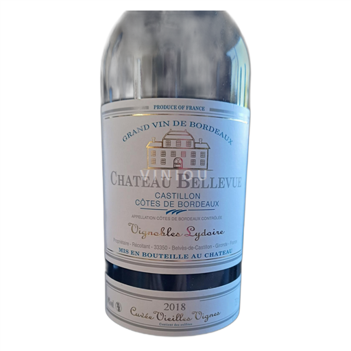 Bordeaux Castillon-côtes-de-bordeaux Chateau Bellevue Vieilles Vignes 2018