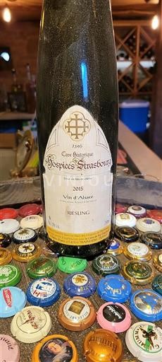 Vin Blanc sec Cave Historique des Hospices de Strasbourg 2015 France Alsace