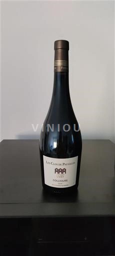 Roussillon Collioure Les Clos de Paulilles 2020