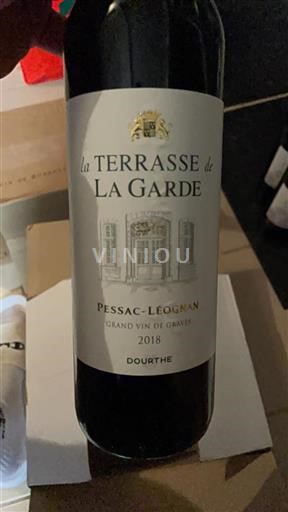 Bordeaux Pessac-Léognan La Terrasse de La Garde 2018