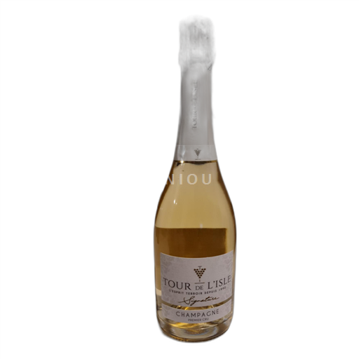 Vin Effervescent Blanc brut Signature Tour De L'isle Non millésimé France Champagne