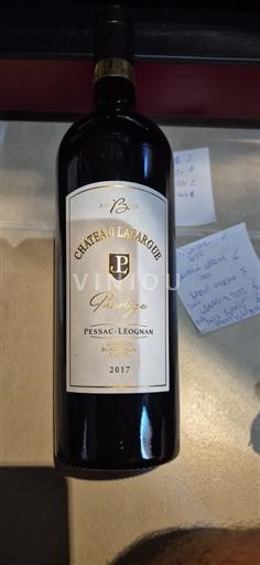 Bordeaux Pessac-Léognan Château Lafargue Prestige 2017