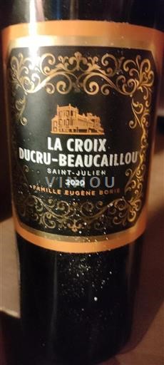 Bordeaux Saint-Julien La Croix Ducru-Beaucaillou 2020