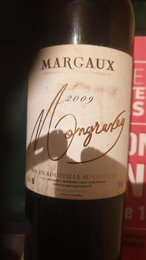 Bordeaux Margaux Château Mongravey 2009