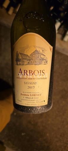 Jura Arbois Frédéric Lornet Savagnin 2017