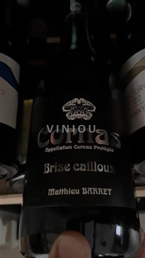 Rhônevallei Cornas Matthieu Barret Brise Cailloux 2021