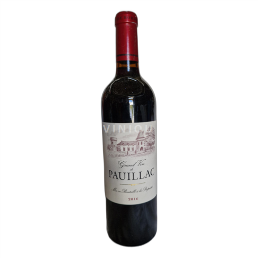 Burdeos Pauillac Grand Vin de 2016