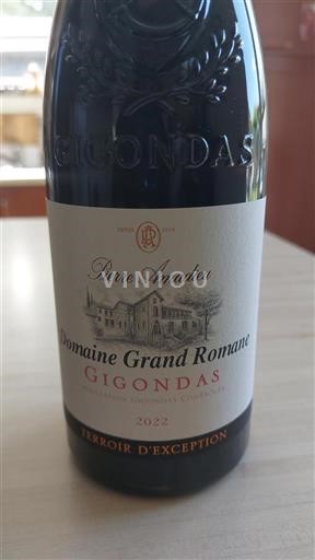 Vallée du Rhône Gigondas Pierre Amadieu Domaine Grand Romane 2022