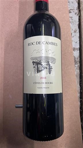 Bordeaux Côtes-de-bourg Roc de Cambes 2018