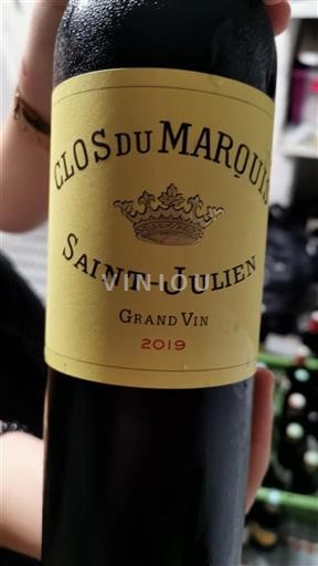 Bordeaux Saint-Julien Clos du Marquis 2019