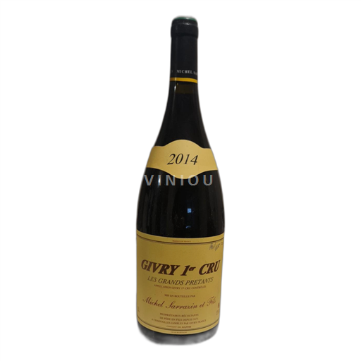 Burgundi Määrittelemätön Michel Sarrazin et Fils Les Grands Pretants 2014