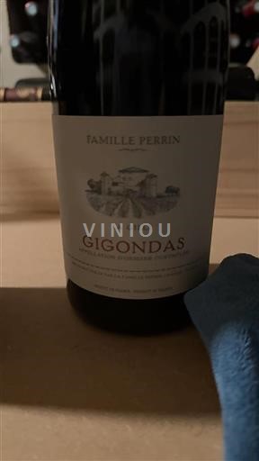 Rhônen laakso Gigondas Famille Perrin La Gille Ei vuosikertaa