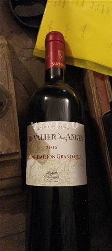 Bordeaux Saint-Émilion Grand Cru Chevalier des Anges 2015