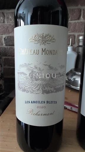 Zuidwest-Frankrijk Pécharmant Château Mondazur Les Argiles Bleues 2020