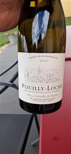 Burgundy Pouilly-Loché Les Grands Crus Blancs 2022