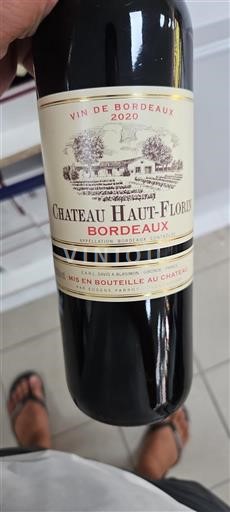 Bordeaux Château Haut Florin 2020