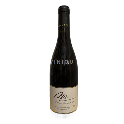 Vin Rouge sec Le Mourvèdre Jeanmarie Chenivesse & Fils 2020 France Vallée du Rhône Côtes-du-rhône