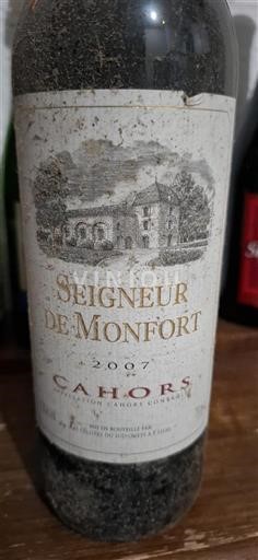 Southwest Cahors Seigneur de Monfort 2007