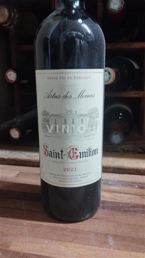 Bordeaux Saint-Émilion Artus des Moines 2021