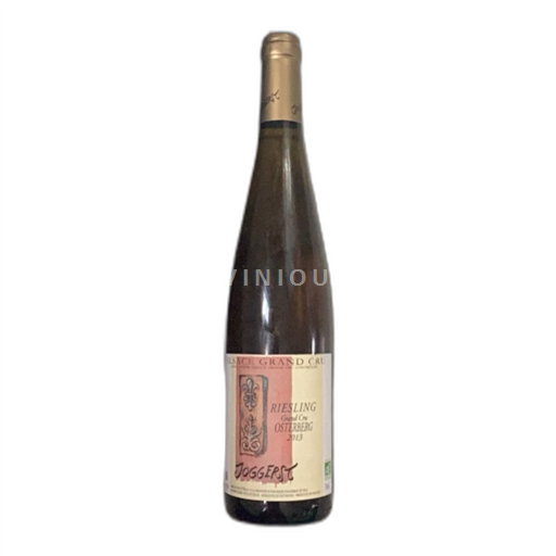 Elsass Riesling Joggerst Grand cru Osterberg 2013