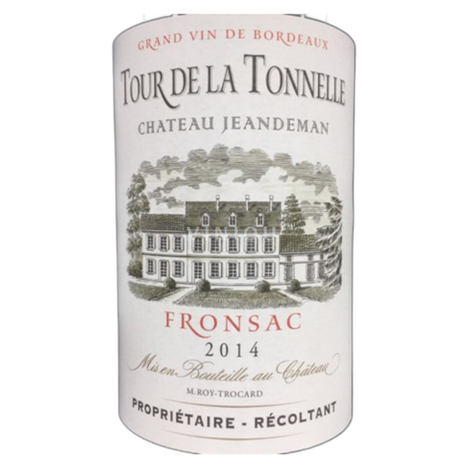 Bordeaux Fronsac Château Tour de la Tonnelle 2019