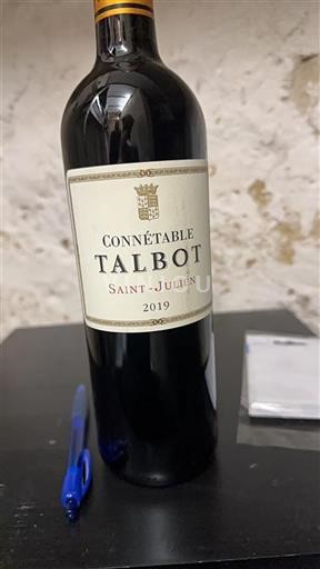 Bordeaux Saint-Julien Château Talbot Connétable 2019