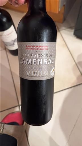 Bordeaux Haut-Médoc La Closerie de Camensac 2015