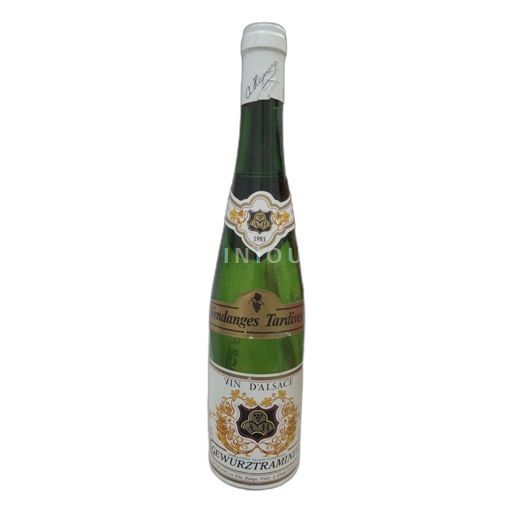 Alsacia Gewurztraminer Heywang & Fils Vendanges Tardives 1983