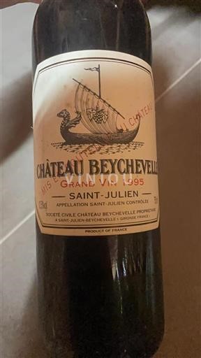 Bordeaux Saint-Julien Château Beychevelle 1995