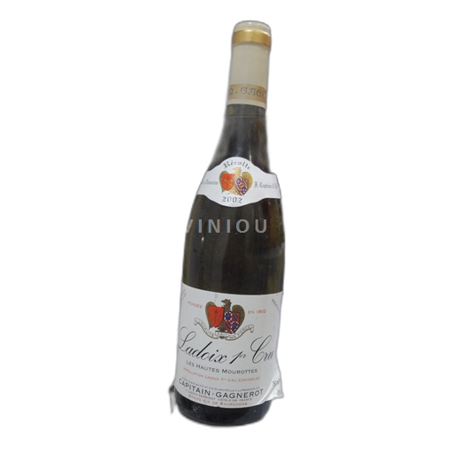 Bourgondië Ladoix Capitain-Gagnerot Les Hautes Mourottes Ladoux 1er Cru 2002